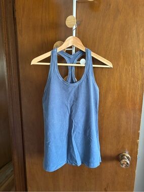 lululemon athletica Blue Racerback Tank